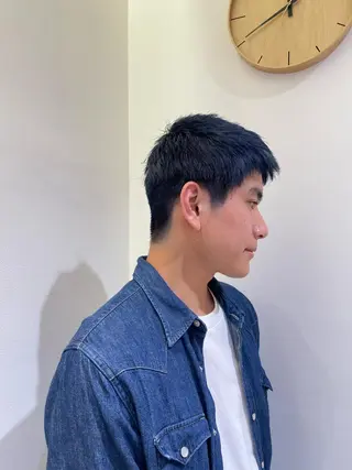 ショート ボブパーマ 井山咲良のヘアスタイル