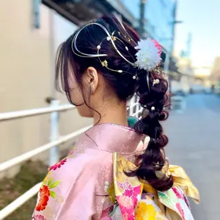 ロング VOORDEUR所属・VOORDEUR❤︎ YUKIのヘアスタイル