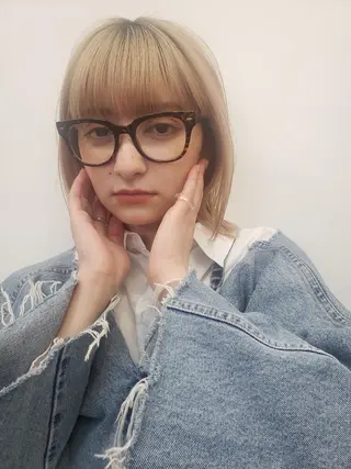 ショート カラー パーマ ヘアアレンジ メンズ キッズ ネイル "オトナ髪”/ LAKA TOCCAのヘアスタイル