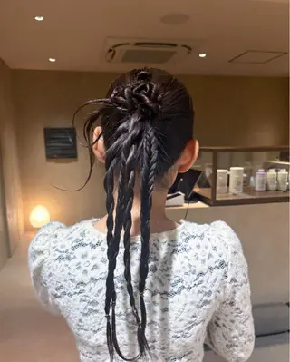ヘアアレンジ ボブ/ヘアセット 和田峰夢のヘアスタイル