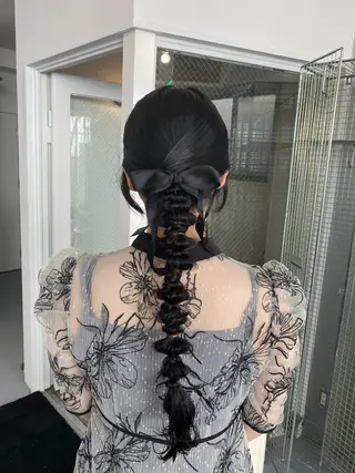 ロング cashel fukaのヘアスタイル