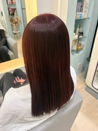 ミディアム カラー カラーモデル募集/ 平尾ひよりのヘアスタイル