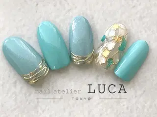 ネイル ネイルアトリエルカ スタッフのネイルデザイン