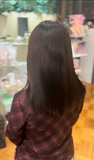 セミロング ツヤ髪💫髪質改善 透明感カラー仁平創太のヘアスタイル