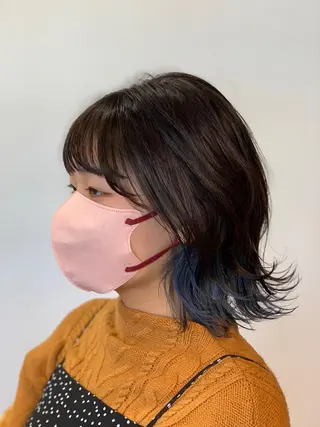 ミディアム カラー マツエク・マツパ Mel hair design所属・Mel【千葉中央】 サイトウのヘアスタイル