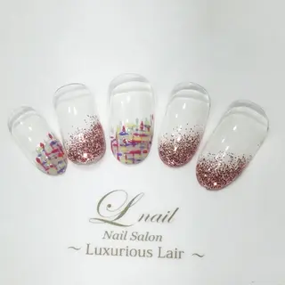 ネイル エルネイル アシスタントのネイルデザイン