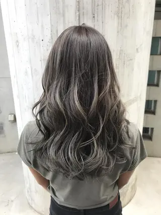 セミロング カラー Leverage所属・【店長】外国人風 メンズヘア尾上雄輝のヘアスタイル