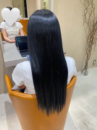 ロング カラー 石井美羽 NEROのヘアスタイル