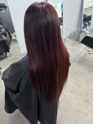 カラー 藤井 佑良 FUJII YURAのヘアスタイル