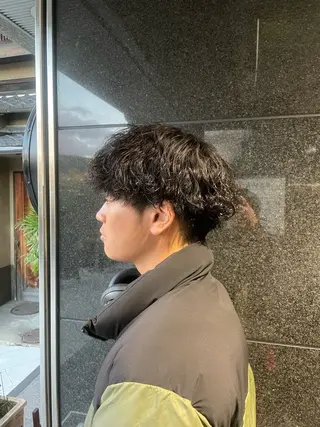 パーマ メンズ 野本光一朗/メンズ/ メンズパーマのヘアスタイル