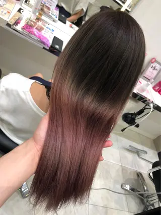 岸 保奈美のヘアスタイル