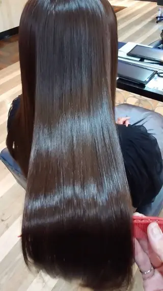 ロング カラー 長濱 奏のヘアスタイル