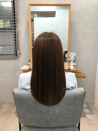 ロング カラー Clan  博多店所属・Clan Tsuyoshiのヘアスタイル