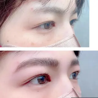 アイブロウ MINX  men's　face所属・MINX eye トシジマ　ユキのマツエク・マツパデザイン