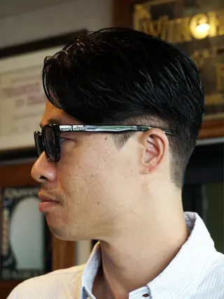 ショート DAU BARBER SHOP 青山所属・金浜 大樹のヘアスタイル