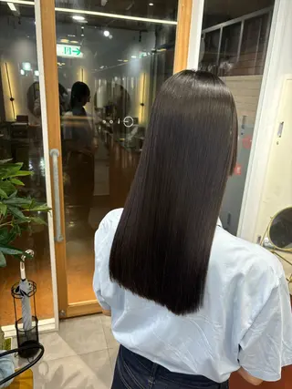 ロング リキ/縮毛矯正🫧 /メンズカット💈のヘアスタイル