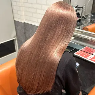 ロング 💛ブリーチで叶える 💛垢抜けカラー🌈のヘアスタイル