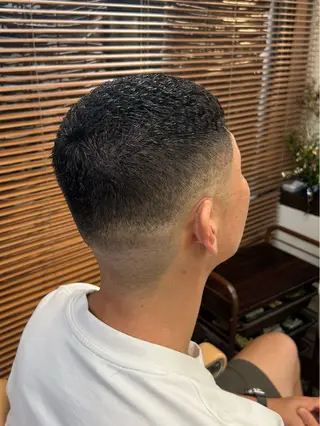 ショート パーマ メンズ 新宿メンズカット✂︎ 能戸蒼生💈のヘアスタイル