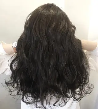 カラー ブリーチ毛縮毛矯正 👑山口のヘアスタイル