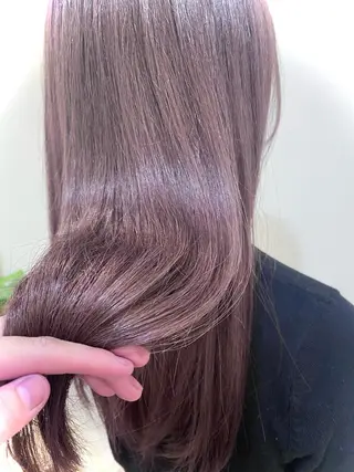 ロング カラー マツモト カラー/ショートボブのヘアスタイル