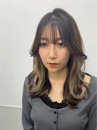 ロング カラー GO TODAY シェアサロン 町田店所属・韓国ヘア🇰🇷 スズキのヘアスタイル