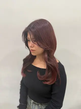 ロング カラー メンズ特化美容師 タケルのヘアスタイル