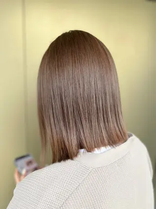 ミディアム カラー Crescere所属・小島 凜のヘアスタイル