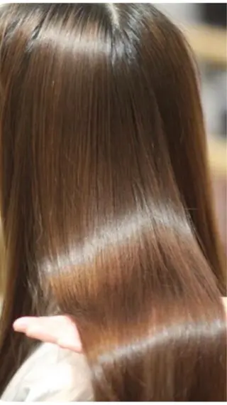 セミロング 縮毛矯正専門 美容師のヘアスタイル