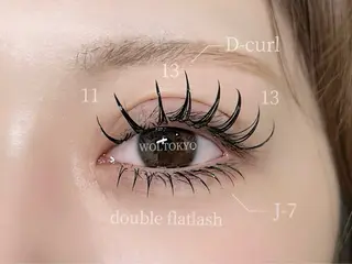 マツエク・マツパ 🪐WOLTOKYO 🪐yu-kiのマツエク・マツパデザイン