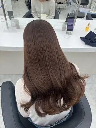 ロング ♡ナチュラルガーリー ♡ベージュ♡RINAのヘアスタイル
