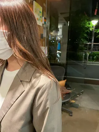 セミロング 岬 弘人のヘアスタイル