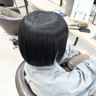 ミディアム ピンク・ラベンダー 艶カラー🍁かえでのヘアスタイル