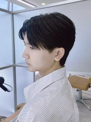 ショート Zinaメンズ特化 YUZUKIのヘアスタイル