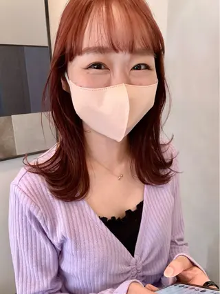 ミディアム 流音 【直前割あり】のヘアスタイル