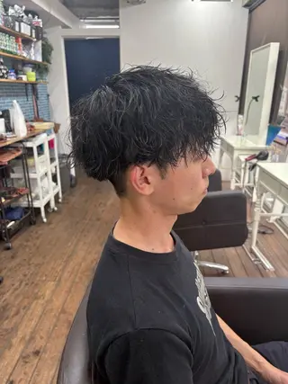 ショート メンズ メンズサロン　アソビ元町店所属・メンズカット✨ メンズパーマ聖のヘアスタイル