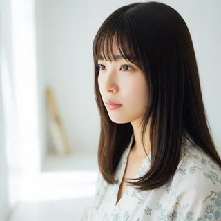 セミロング ✂︎ ｼﾝﾀｸ ✂︎のヘアスタイル