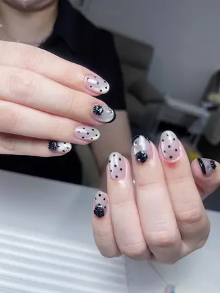 ショート トゥー フエンのネイルデザイン