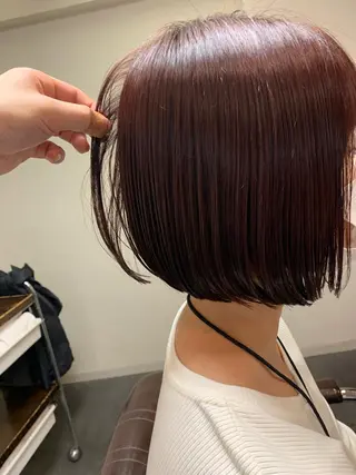 ショート TELA HAIR   岩槻所属・TELA HAIR 岩槻　高梨のヘアスタイル