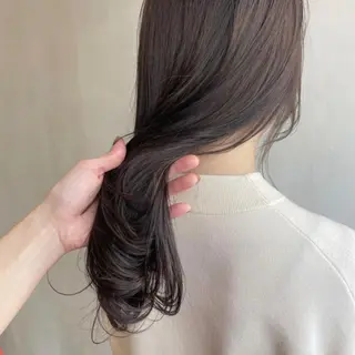 ロング カラー くすみカラー♡ Yuukaのヘアスタイル