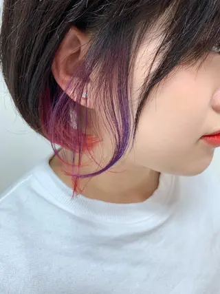 ショート カラー SALOWIN名古屋本山店所属・🍏ナガヤマ ヒデアキ🍏のヘアスタイル