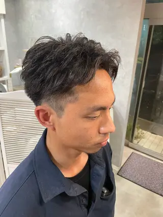 メンズ 無料カットモデル 森田柊🐺のヘアスタイル