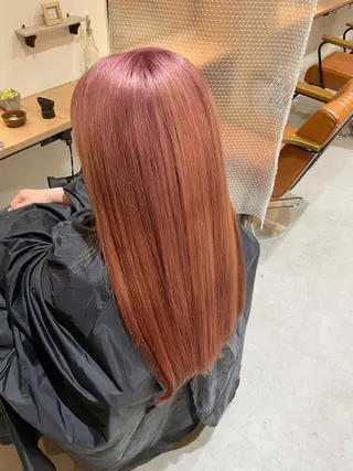 ロング カラー 中田 サヤカのヘアスタイル