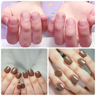 ネイル 深爪を断らない スカルプ高評価店のネイルデザイン