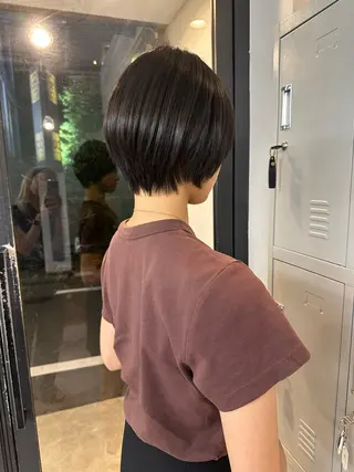 ショート カラー ✨ショートカット/ 渋谷/Yui🪽✨のヘアスタイル