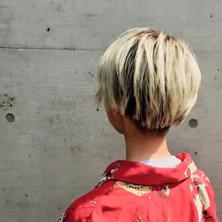 ショート カラー cfr professional artist salon所属・佐野 智史のヘアスタイル
