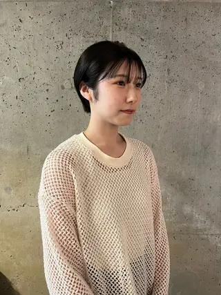 ショート カラー こっくりカラー/艶髪 /amy.山口瑞稀のヘアスタイル