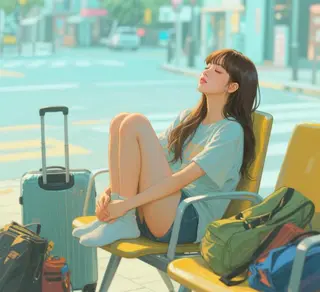 ミディアム パーマ 堀井 凌平のヘアスタイル