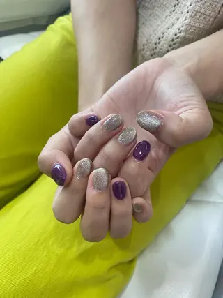 ネイル ♱˖⁺ 𝒎𝒐𝒑𝒊 ⁺のネイルデザイン