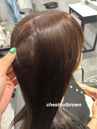 ロング プルエクステ/インナ ーカラー🦊はるなのヘアスタイル