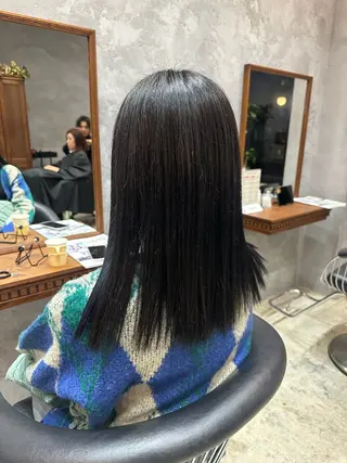 カラー 韓国ヘア/透明感 カラー/金子 愛優のヘアスタイル